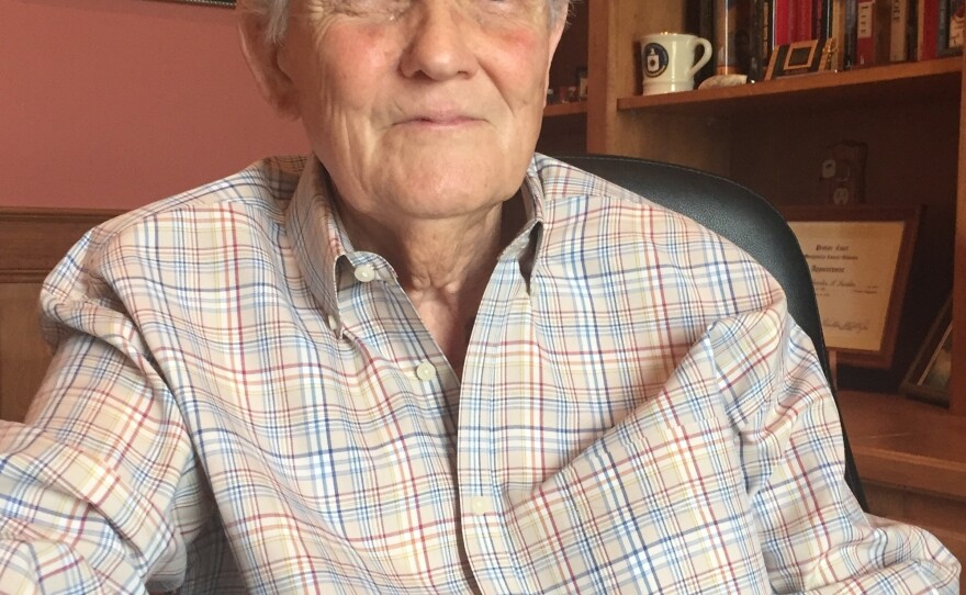 Charlie Snider, one of Gov. Wallace's most trusted political aides, at home in 2016.