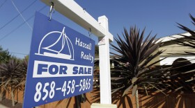 This photo shows a San Diego house for sale, June 13, 2012. 