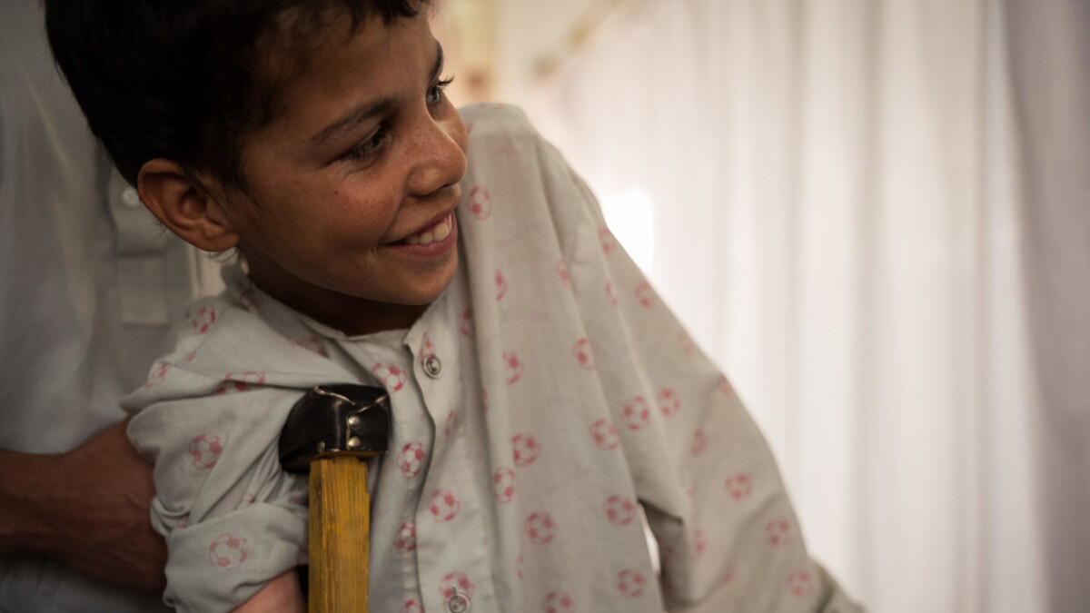 A 13-Year-Old In Afghanistan Won't Let His Injuries Get Him Down | KPBS Public Media
