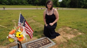 Stephanie Farmer, widow of Army Spc. Josh Farmer, who committed suicide in 2009.