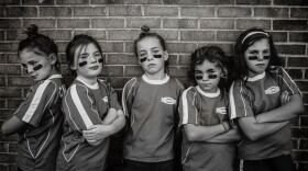 A photo from the book, "Strong is the New Pretty."