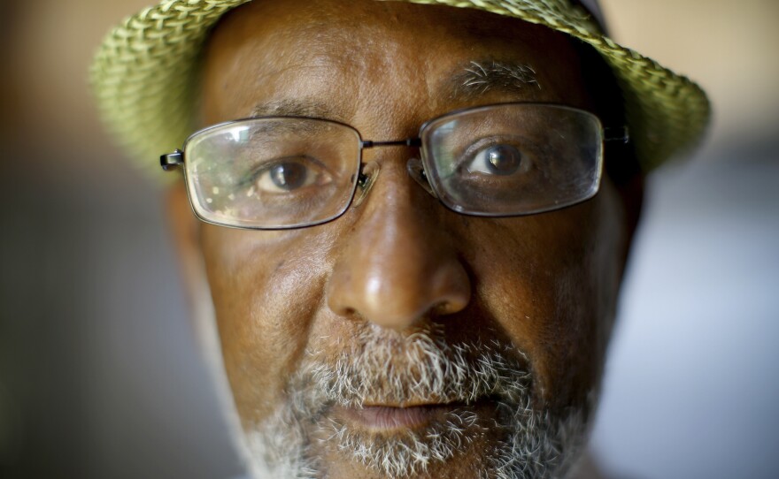 Johnny Jackson fled from the rising waters of Hurricane Katrina 10 years ago and found refuge along with thousands of others at the Ernest N. Morial Convention Center in New Orleans. Jackson is still finishing the repairs to his home, which was severely damaged during flooding.