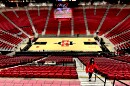 Viejas Arena on the San Diego State University campus following a women's basketball game. Jan. 3, 2022.