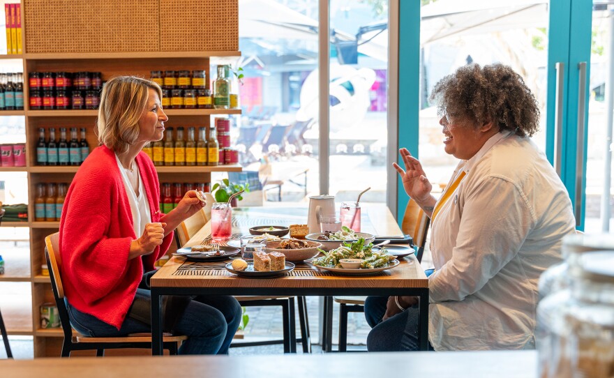 Samantha visits Big Esso Restaurant with Chef Nornie Bero in Melbourne, Australia.