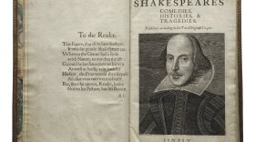 The First Folio, the book that collected all of Shakespeare's plays, will be on display at the San Diego Public Library.