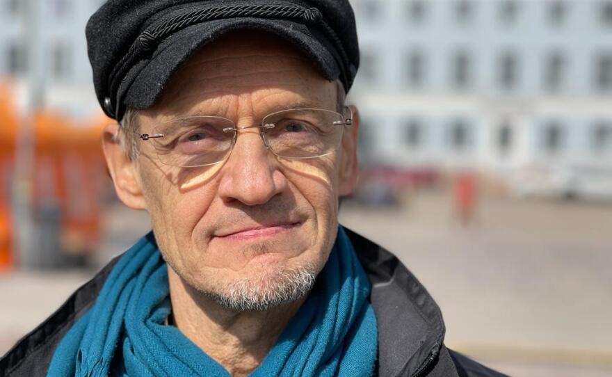 Jouni Kaipia, an architect and photographer, is a pacifist who always opposed Finland joining NATO, but he now supports it after Russia's invasion of Ukraine.