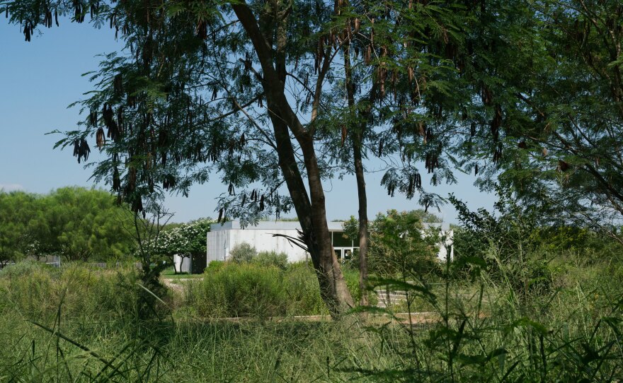 President Trump's planned border wall would cut the privately owned National Butterfly Center in two.