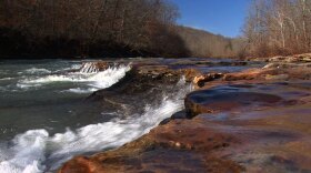 This documentary, which captures the beauty of Arkansas' Buffalo River, details the “Battle for the Buffalo,” which prevented a dam and saved a national treasure. Pictured: The banks of the Buffalo
