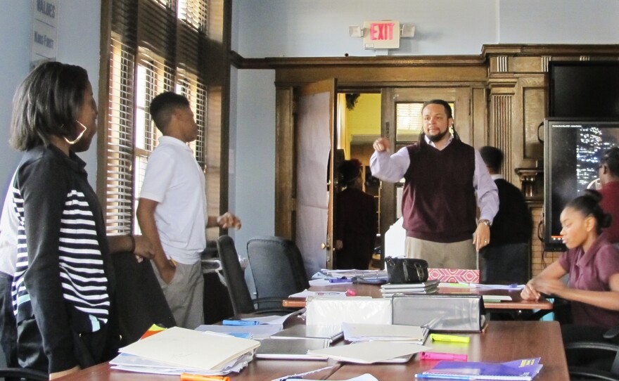Dennis Henderson teaches at Manchester Academic Charter School in Pittsburgh.