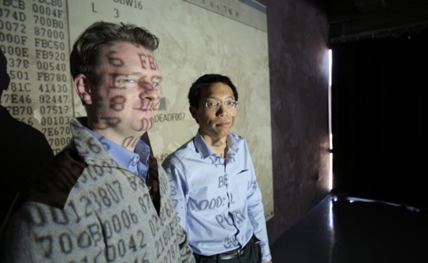 Cyber-security experts Eric Chien and Liam O Murchu, Symantec. Their job is to investigate the viruses that pop up on your computer. They stumbled across and investigated the stuxnet cyber weapon.