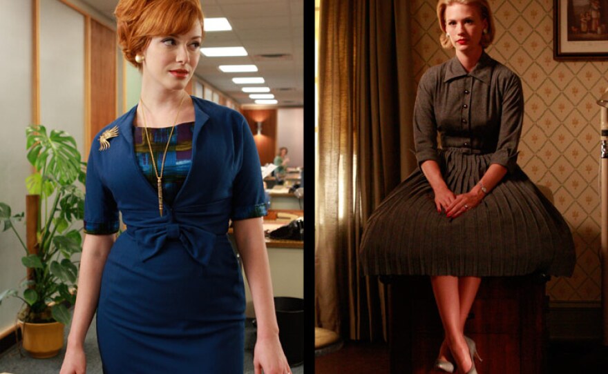 Women and fashion from AMC's "Mad Men."