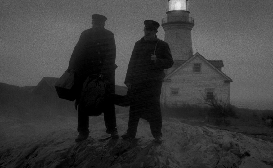 Robert Pattinson and Willem Dafoe star in Robert Eggers' new film "The Lighthouse."
