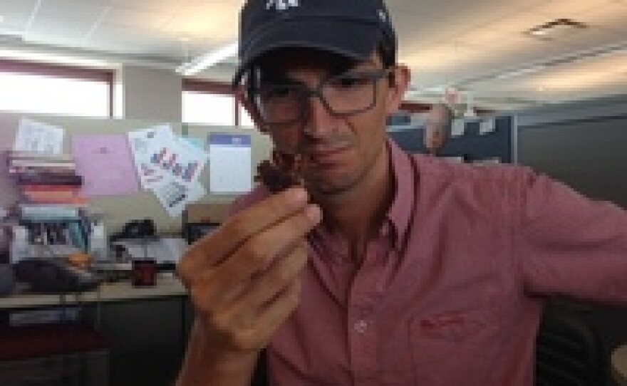 This is actually an animated gif. Ian stared at it, motionless, for 45 minutes.