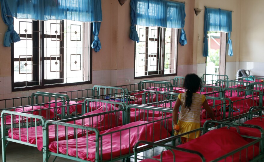 The dormitory in an orphanage in Vietnam.