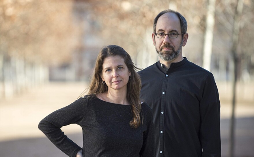 Filmmakers Almudena Carracedo and Robert Bahar. 