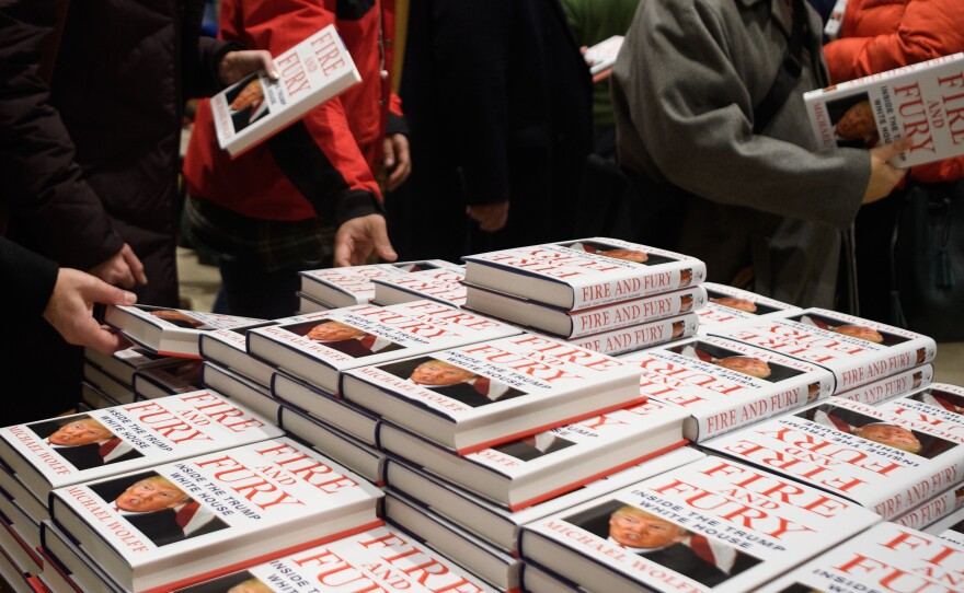 In a rush to buy journalist and author Michael Wolff's book Fire and Fury: Inside the Trump White House, buyers have mistakenly purchased Randall Hansen's book of a similar name, Fire and Fury: The Allied Bombing of Germany, 1942-1945.