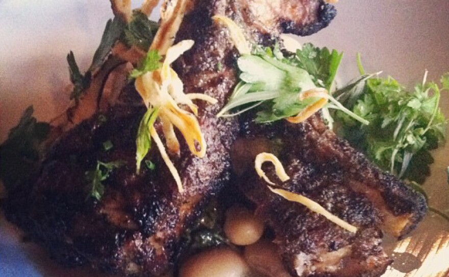 A grilled Niman Ranch pork chop. Perdue Farms, a big poultry producer based in Maryland, bought Niman Ranch in September.