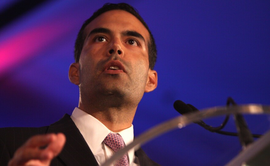 George P. Bush speaking at the Republican Leadership Conference in New Orleans, Louisiana.
Credit: Cage Skidmore