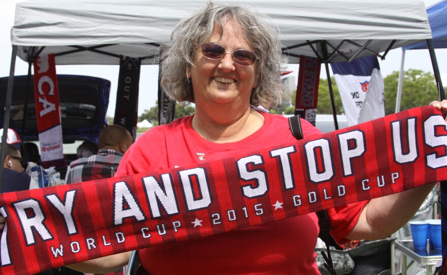 Linda Pickle, 65, is such huge a U.S. women's national team fan that she had her daughter change her wedding date so it wouldn't coincide with the World Cup final in 1999.