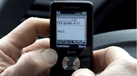 Texting while driving