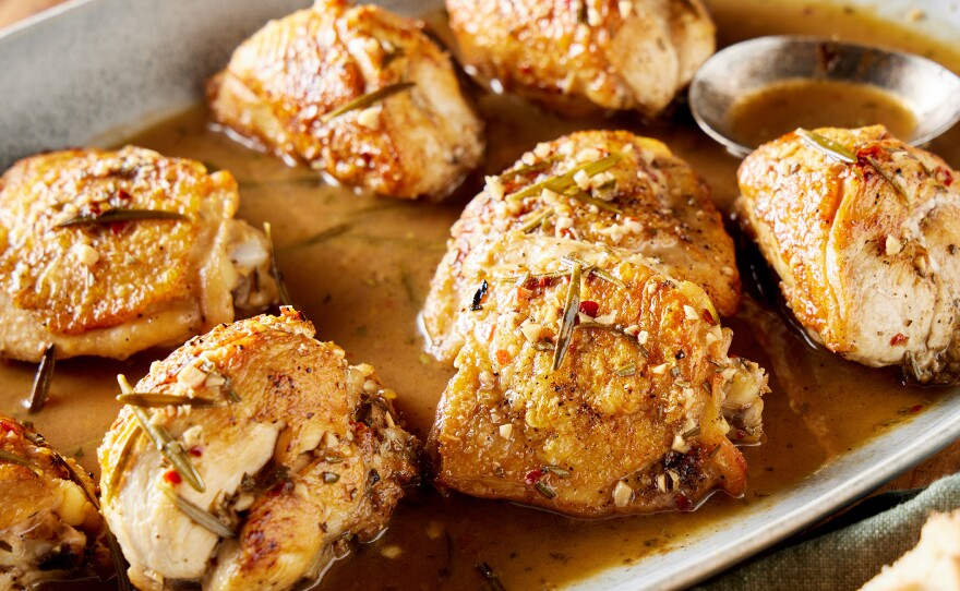 Roman-Style Chicken Cacciatore