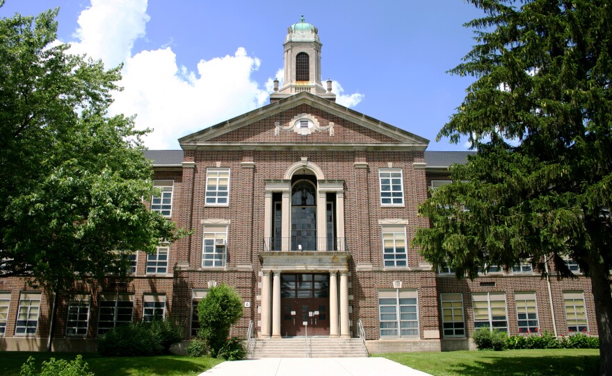 Theodore Roosevelt High School in Gary, Ind., in 2015.