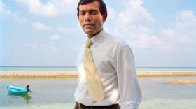 Mohamed Nasheed, the first democratically elected president of the Republic of Maldives.