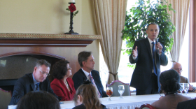 Democratic Candidates Scott Peters, Lori Saldana,  and Republicans John Stahl and Brian Bilbray debate for the 52nd Congressional Seat at the Rancho Bernardo Golf Club, Feb 21st 2012 
