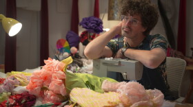 Machine Dazzle in his Jersey City studio