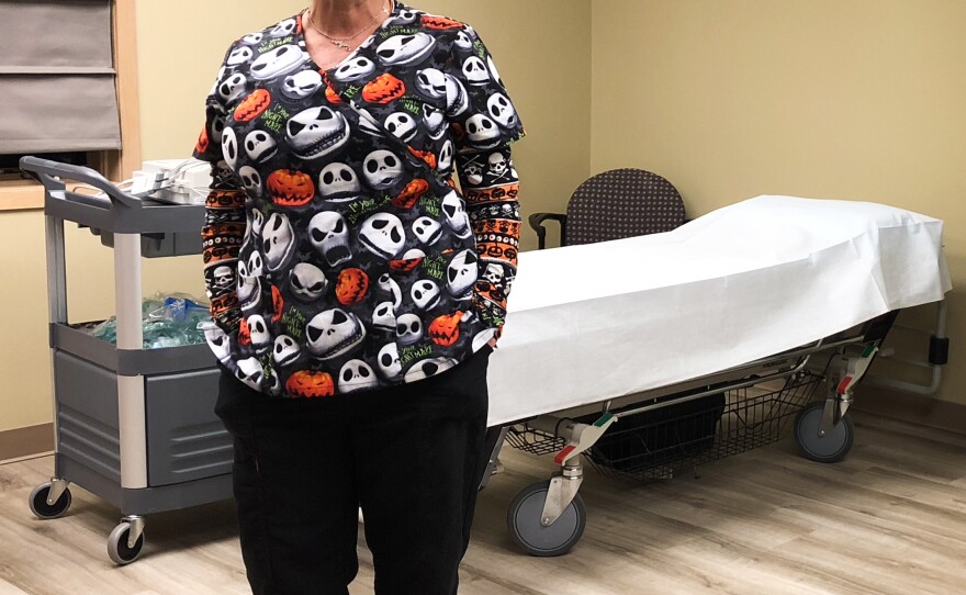 Dawn Green is a nurse at an urgent care clinic. After leaving Willow Run, she learned that GM would cover most of her tuition to go back to school, so she spent more than four years training to be a nurse.