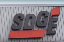 A sign on SDG&E's headquarters appears in this undated photo.