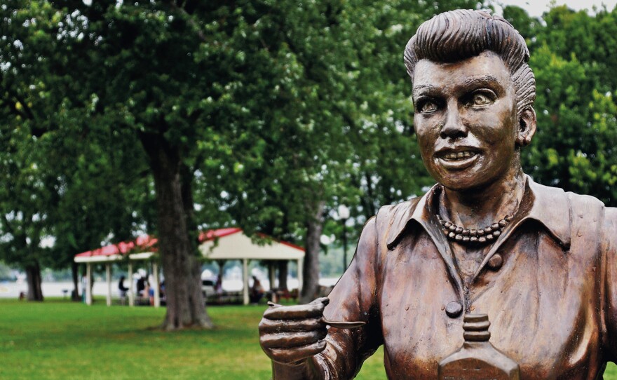 A bronze sculpture of Lucille Ball is displayed in Lucille Ball Memorial Park in her hometown of Celoron, N.Y. Since the sculpture was unveiled in 2009, it has been blasted by critics who say it bears little or no likeness to the popular 1950s sitcom actress and comedian.