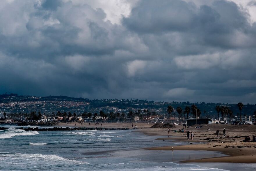 Ocean Beach in San Diego, Calif. is shown in this photo taken March 4, 2022.