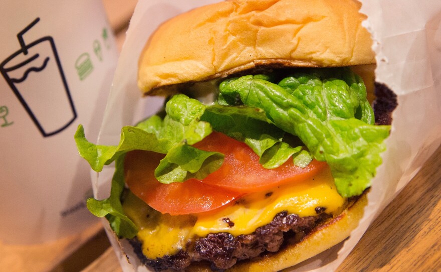 Shake Shack made its stock market debut Friday, and shares quickly soared to nearly $50. The chain hopes to become the Chipotle of burger joints, but it faces much competition in the fast-casual market.