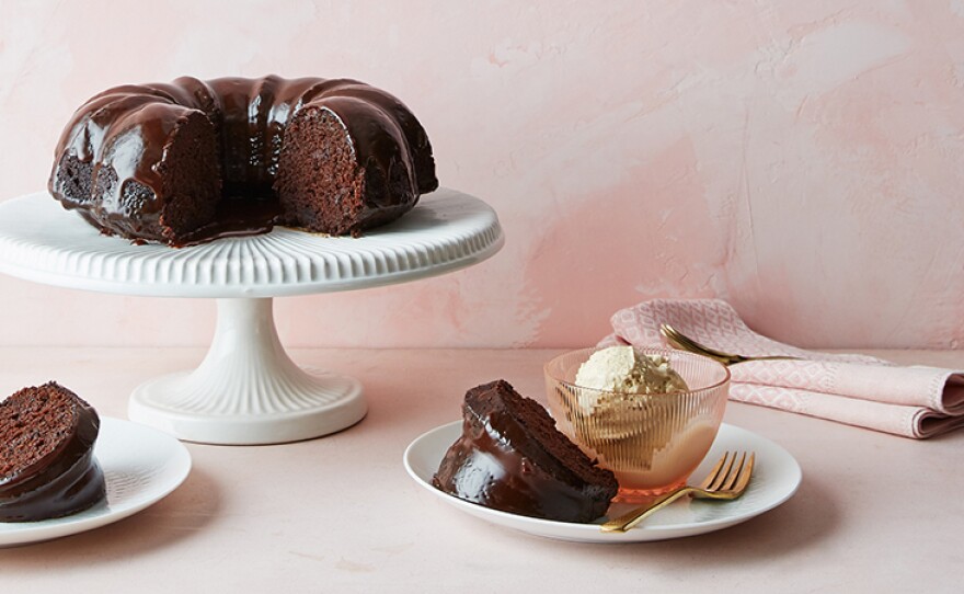 Pictured: Chocolate-date pudding cake. Dates, a cornerstone of Gulf cuisine, take center stage in Martha’s kitchen. Explore the versatility of this world-famous ingredient.