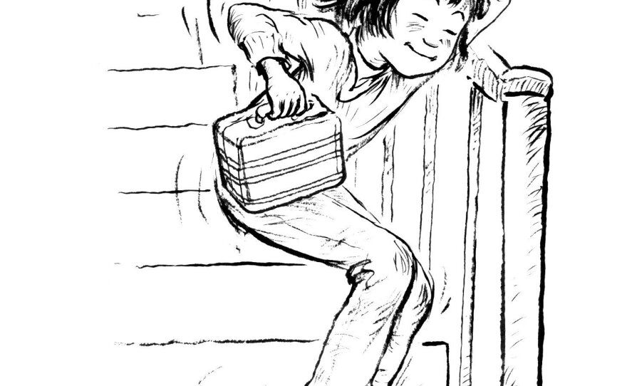 Ramona Quimby was a supporting character in Cleary's first book, <em>Henry Huggins</em>. "Ramona just appeared on her own and kept growing in each book," Cleary says.