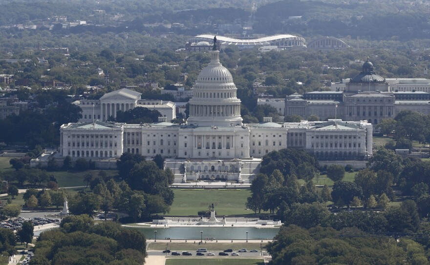 The U.S. Capitol building Tuesday.