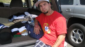Kenneth Kunce, an Iraq war veteran who is living out of the back of his truck in San Diego and still trying to get a foothold on life, almost two years after being discharged. He has been diagnosed with TBI (Traumatic Brain Injury).
