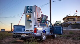 An installation art piece at a recent Los Angeles Other Places Art Fair (OPaf) event is shown in an undated photo. OPaf South comes to San Diego on Saturday, Oct. 25.