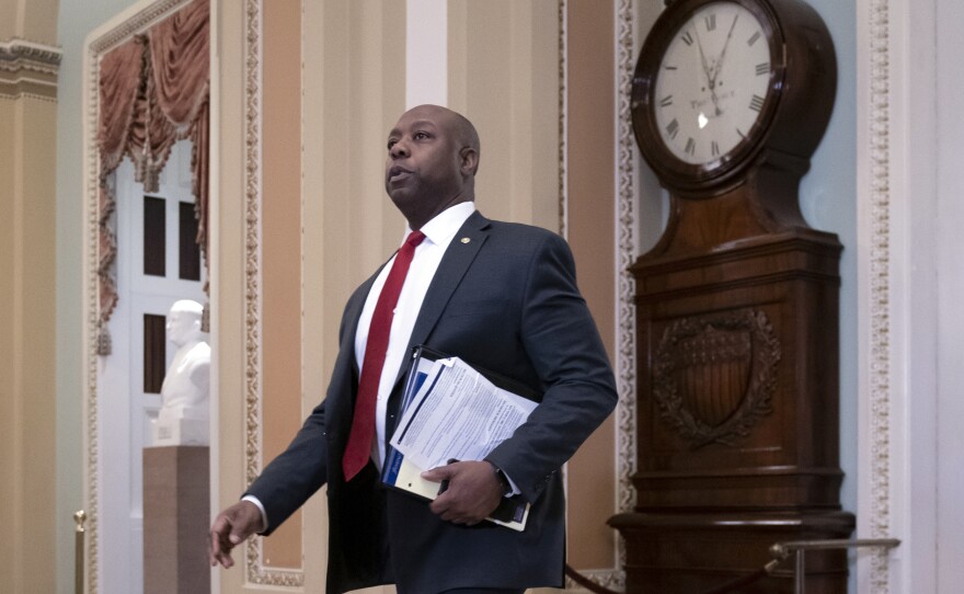 Sen. Tim Scott, R-S.C., is shown in this undated photo.