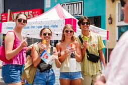 Scoop San Diego Ice Cream Festival Attendees with Paletas