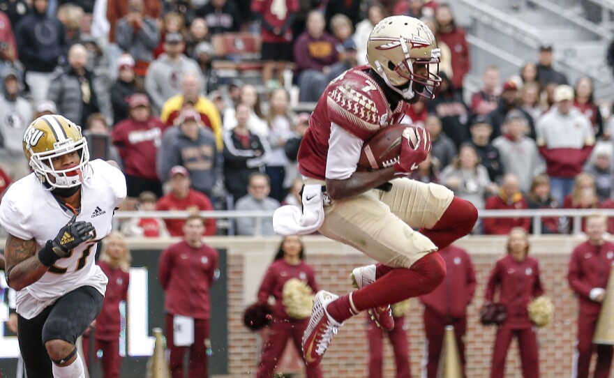 Through guarantee games, like last year's contest between heavily-favored Florida State and Alabama State, lesser schools can turn huge losses into huge paydays.
