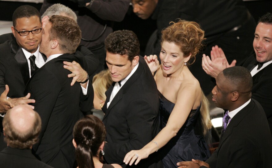 The cast of