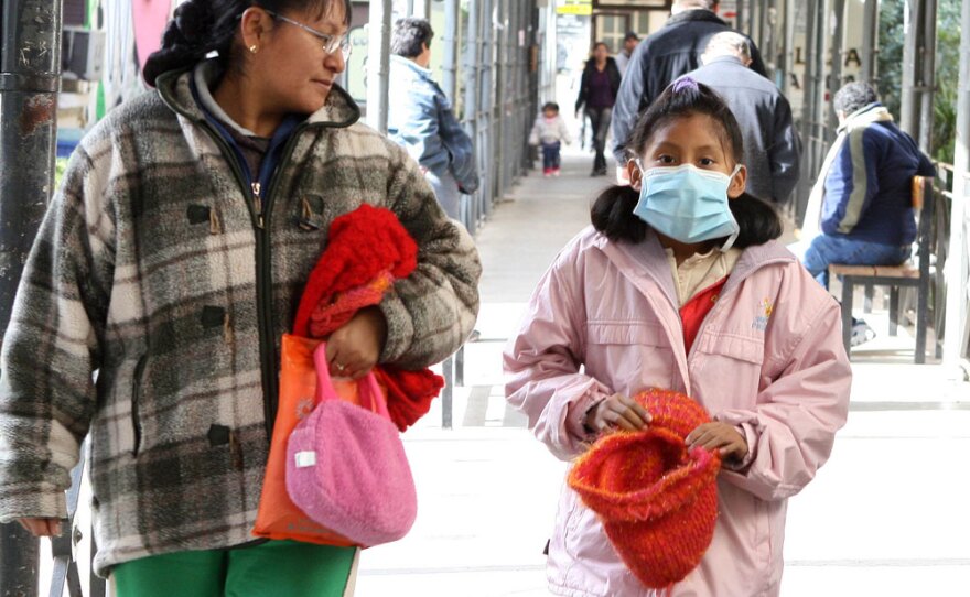 The Gutierrez Children's Hospital in Buenos Aires has seen more children with swine flu than anywhere else in Argentina, where an estimated 100,000 people have been infected with the H1N1 virus and more than 160 died.