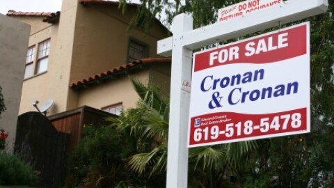 A house for sale in San Diego is pictured in this undated photo.