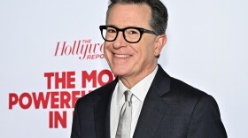 Stephen Colbert attended The Hollywood Reporter's The Most Powerful People in New York Media celebration in New York earlier this month.  After being ousted from his hosting role on The Late Show, Colbert hosted a local cable access show in Monroe, Michigan.