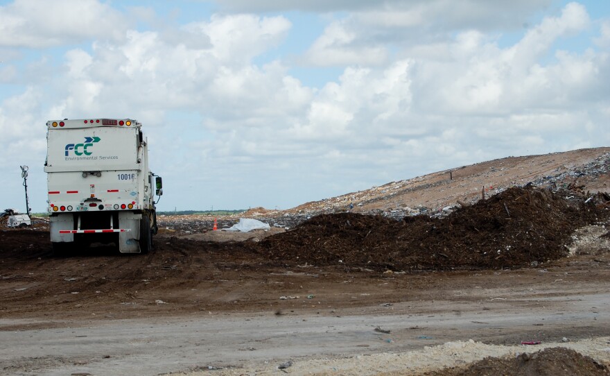 Three of the nation's top 10 methane-emitting landfills are in central Florida, including the Orange County Landfill pictured here, according to numbers provided by the facilities to the Environmental Protection Agency.