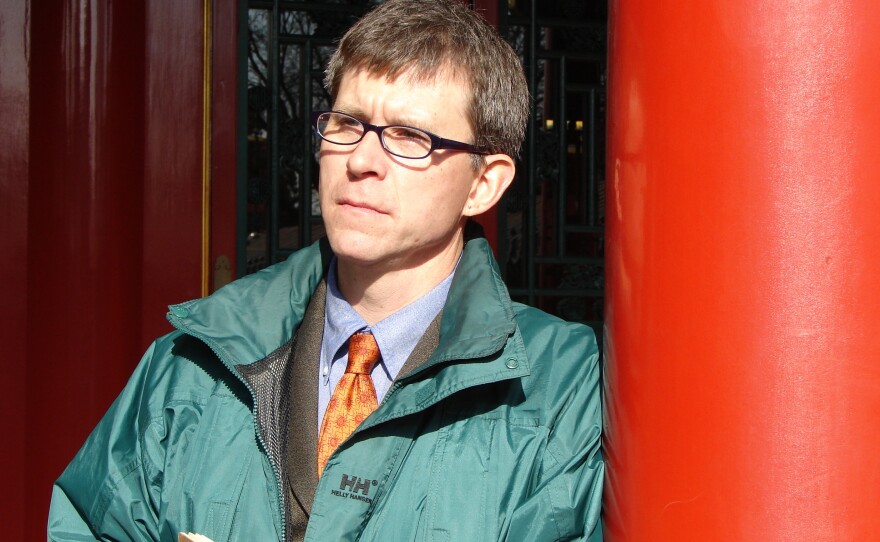 Georgetown University professor Jim Millward, photographed in Beijing's Forbidden City.