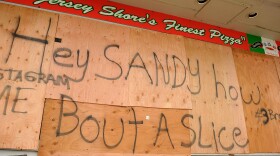 While this pizzeria in Belmar, N.J., remained closed after Hurricane Sandy, Geno D's in Toms River turned out 500 pies to grateful customers on Wednesday.