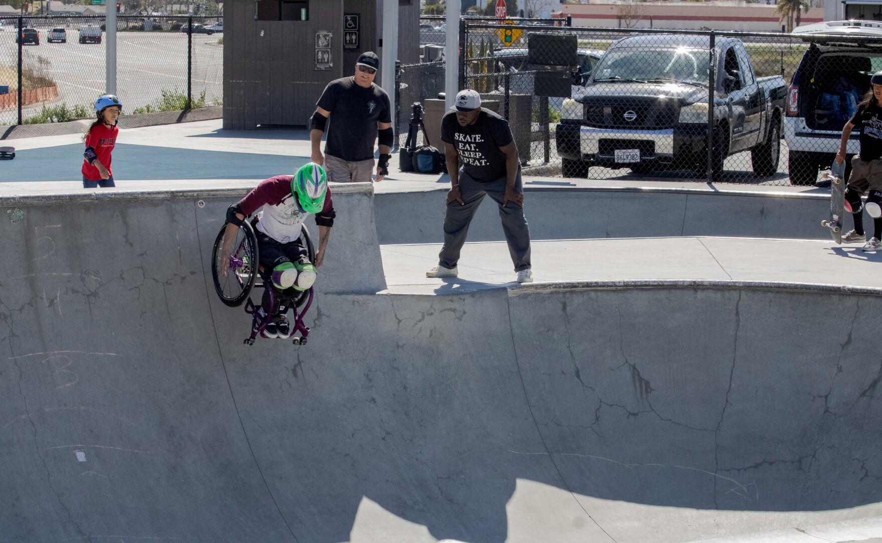 Extreme Wheelchair Skating In The Works For Fallbrook Skate